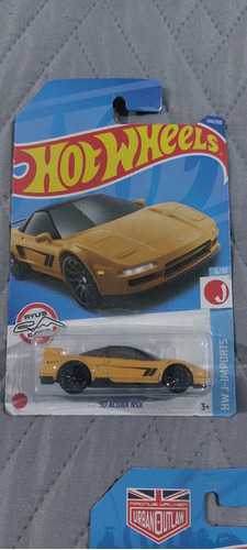 Hotwheels 90 Acura Nsx Amarillo