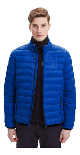 Campera Nylon De Invierno Liviana Para Hombre Con Bolsillos