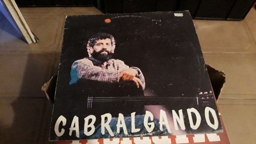 Facundo Cabral*vinilo*cabralgando*muy Bueno*1985