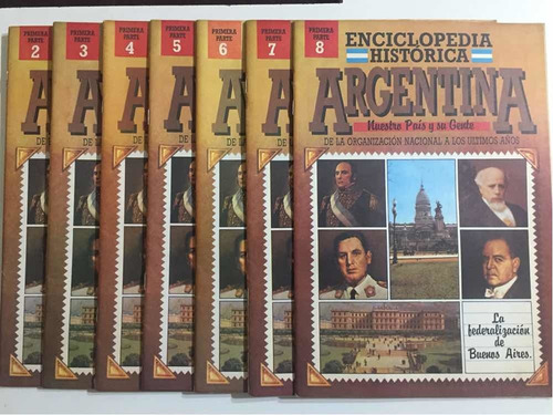 Enciclopedia Histórica Argentina 1ra Parte  Editorial Clasa