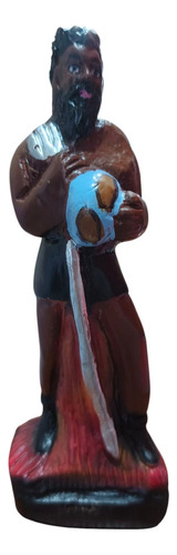 Imagen Artesanal Exu Giramundo 20cm Yeso Exu Giramundo