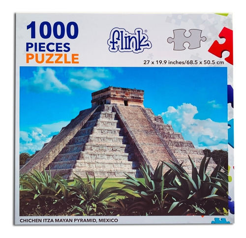 Rompecabezas Pirámide De Chichen Itzá Yucatán México 1000 Pz