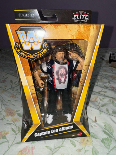 Wwe Elite Collection Legends Captain Lou Albano Figura