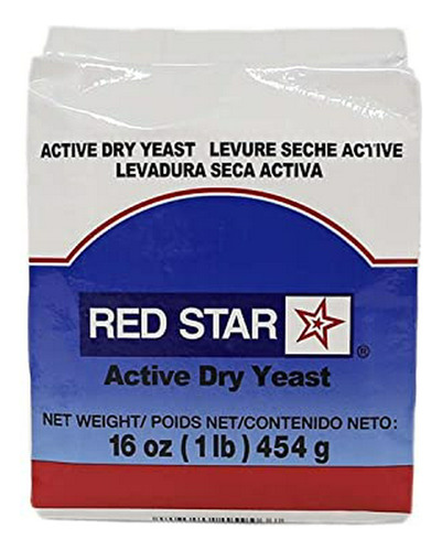 Levadura Activa Red Star 16 Oz (1 Libra)