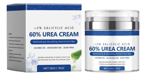 Crema Para Pies Con 60% Urea Y 2% De Ácido Salicílico