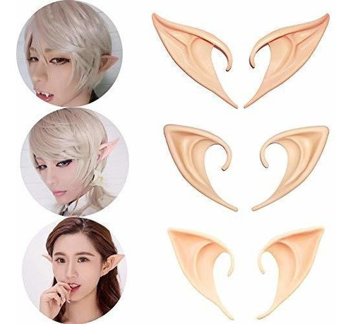 Accesorio Disfrace - Secaden 3 Styles Elf Ears Cosplay Fairy