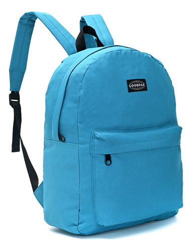Mochila Escolar Goodpack 17 PuLG, Espalda Adolescente, 13649 Color Turquesa