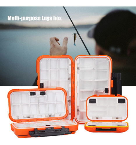 (gn-l) Lures Box Outdoor Tool Box Portable Tackle Case Organ