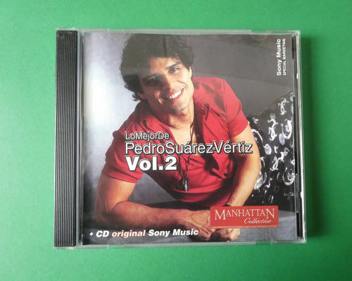 Cd Original , Pedro Suarez Vértiz / Lo Mejor Vol.2 / 2001 (Usado)