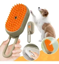 Comprar Cepillo Vapor Para Gatos Y Perros Peine Masajeador Con Spray