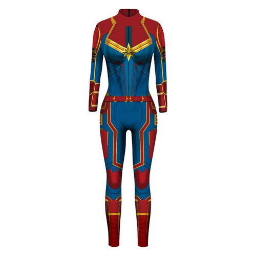 Halloween Cosplay Spiderman Iron Man Impresión 3d Mono Mujer 1