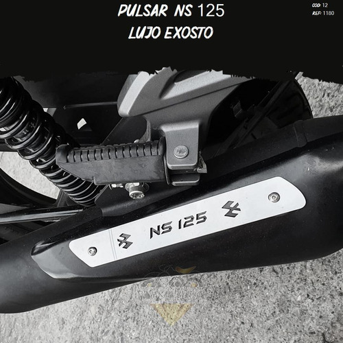 Protector Exosto Partes Lujo Moto Pulsar Ns 125