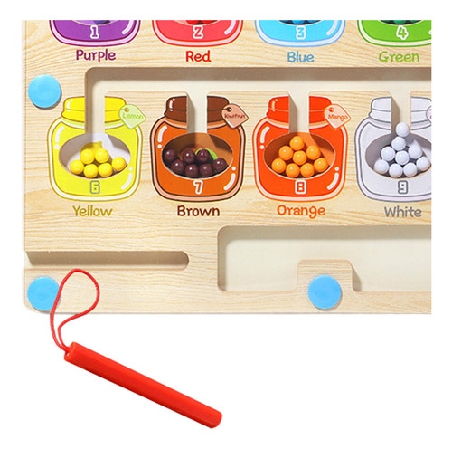 Juego De Conteo , Laberinto De Colores Y Números,