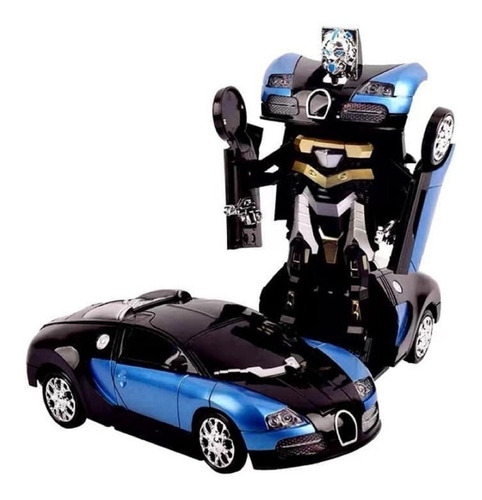 Auto Robot Transformers 2en1 Luces Sonido Mecha Ares Mnr
