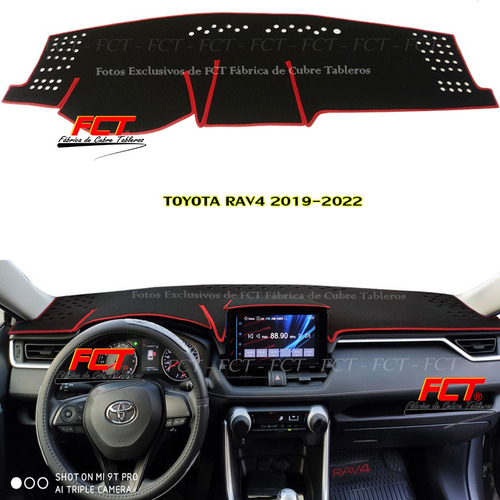 Cubre Tablero - Toyota Rav4 - 2019 2020 2021 2022 Fct®