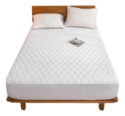Cubre Colchon Impermeable + 1 Funda De Almohada 105x200cm+30