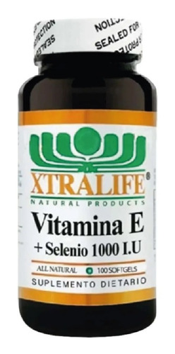 Vitamina E 1000 Cápsula Blanda - Unidad a $790