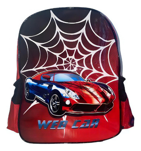 Mochila Costas Escolar Meninos Car Spider Meninos