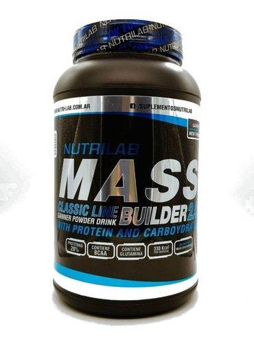 Mass Builder 2.0 - Nutrilab - Ganador De Peso - 1,6kg