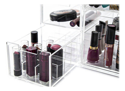 Organizador Gaveteiro Acrílico Make Cube