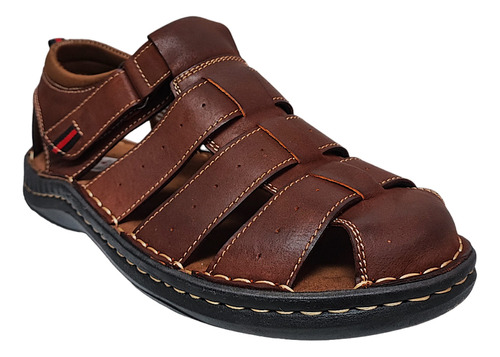 Sandalias Hombre Cuero Great Bull 1500-2135