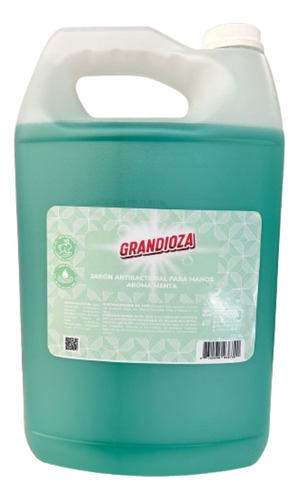 Jabón Líquido Para Manos Aroma Menta 4 L Grandioza Refill