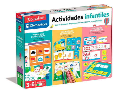 Juego Educativo Aprendizaje Infantil 1º, 2º, 3º