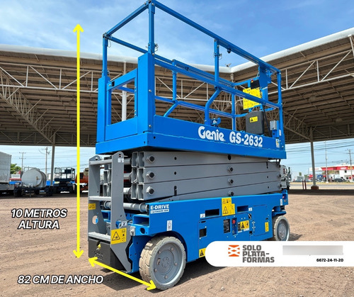 Plataforma De Tijera Genie Gs2632 2023 Nueva Con Garantía