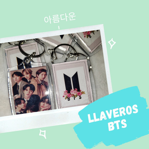 Llaveros De Bts 2 Modelos. Elegí El Tuyo. 