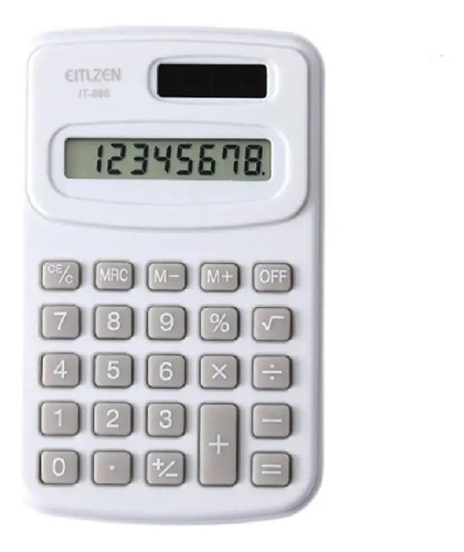 Calculadora De Mesa Bolso Mini Estojo Portátil Com 8 Dígitos