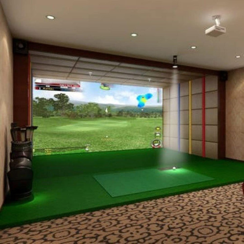 Theterakart Pantalla Impacto Interior Simulador Golf Para
