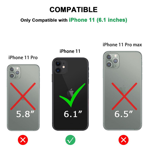 Tendlin Compatible Con iPhone 11 Case Grain De Madera Diseño