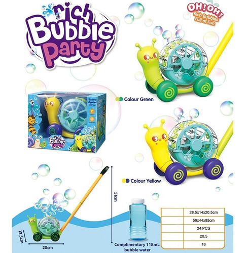Máquina Sopladora De Burbujas, Cortadora De Césped Con