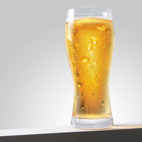 Juego De 6 Vasos De Cerveza De 590 Ml Clásicos Y Elegantes