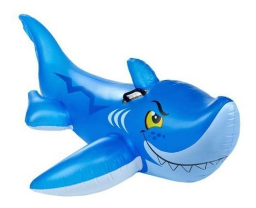 Flotador Inflable Para Montarse Tiburon 56567 Intex Piscina