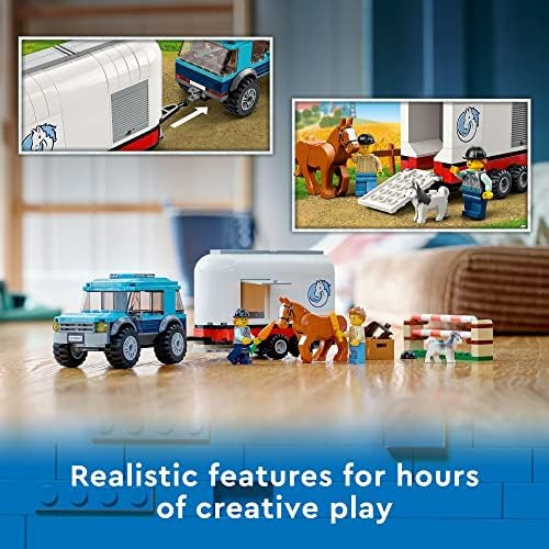 Lego City - Transportador De Caballos Para Aventuras