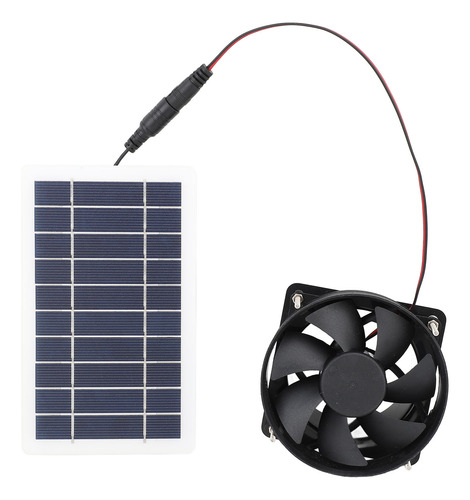 Ventilador De Exaustão Movido A Energia Solar 10w, Kit De Pa