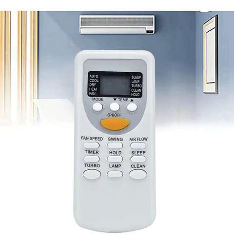Control Remoto De Aire Acondicionado Zh/jt-03 Crystal Replac