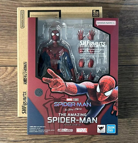 Figura De Acción Shf Spider-man No Way Home De Peter Parker