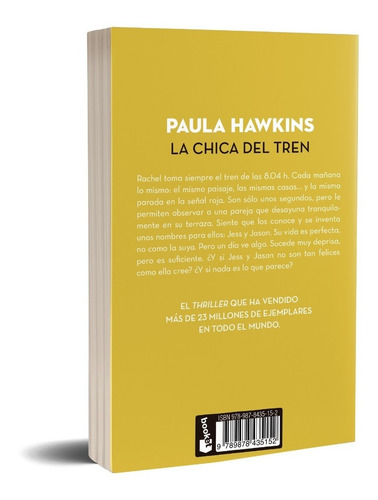 Imagen 2 de 5 de La Chica Del Tren De Paula Hawkins - Booket