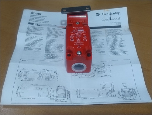 Interruptor De Seguridad Origin Allen Bradley 440k-mt55022