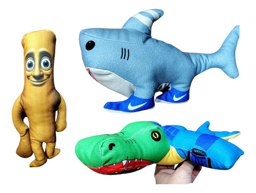 Peluche Italian Brainbot Crocodilo Tralalero Tung Sahur X1