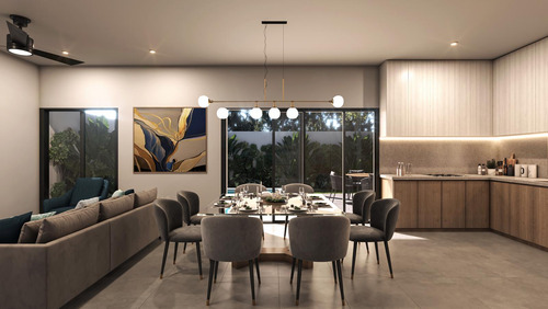 Casa En Venta A 40 Minutos De Merida, En Baca, Privada Modelo A, Diciembre 2026.