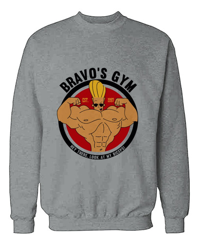 Buzo Bravos Gym Memoestampados