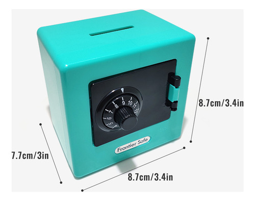 Cajas De Dinero (bl) Con Cerradura De Combinación Para Cambi