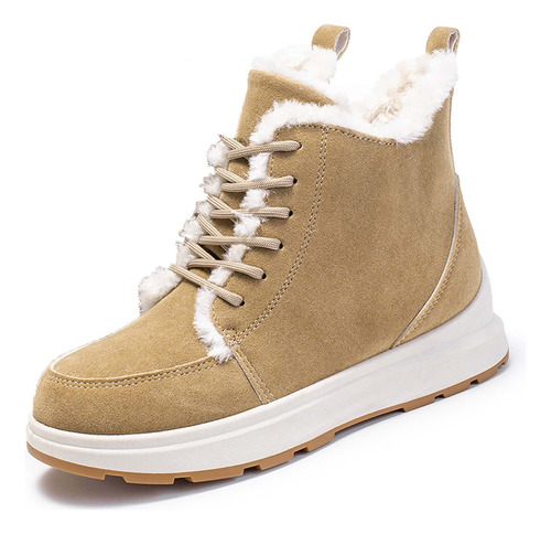 Botas Para Nieve Y Frío Para Mujer Con Forro De Nailon Imper