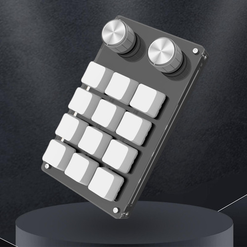 2025 Mini Teclado Mecânico Usb De 12 Teclas