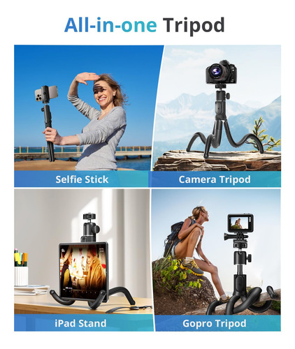 Teléfono Extensible TriPod Ubeesize Con Palo Para Selfies Y