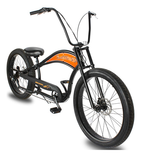 Micargi 26 Motos Seattle Ss Complete Cruiser Shimano De 7 V.