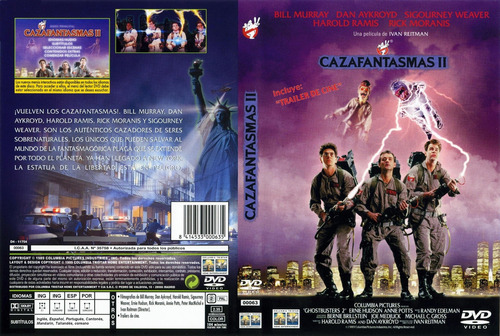 Los Cazafantasmas ( Ghost Busters) Bill Murray - ( 2 Dvds)